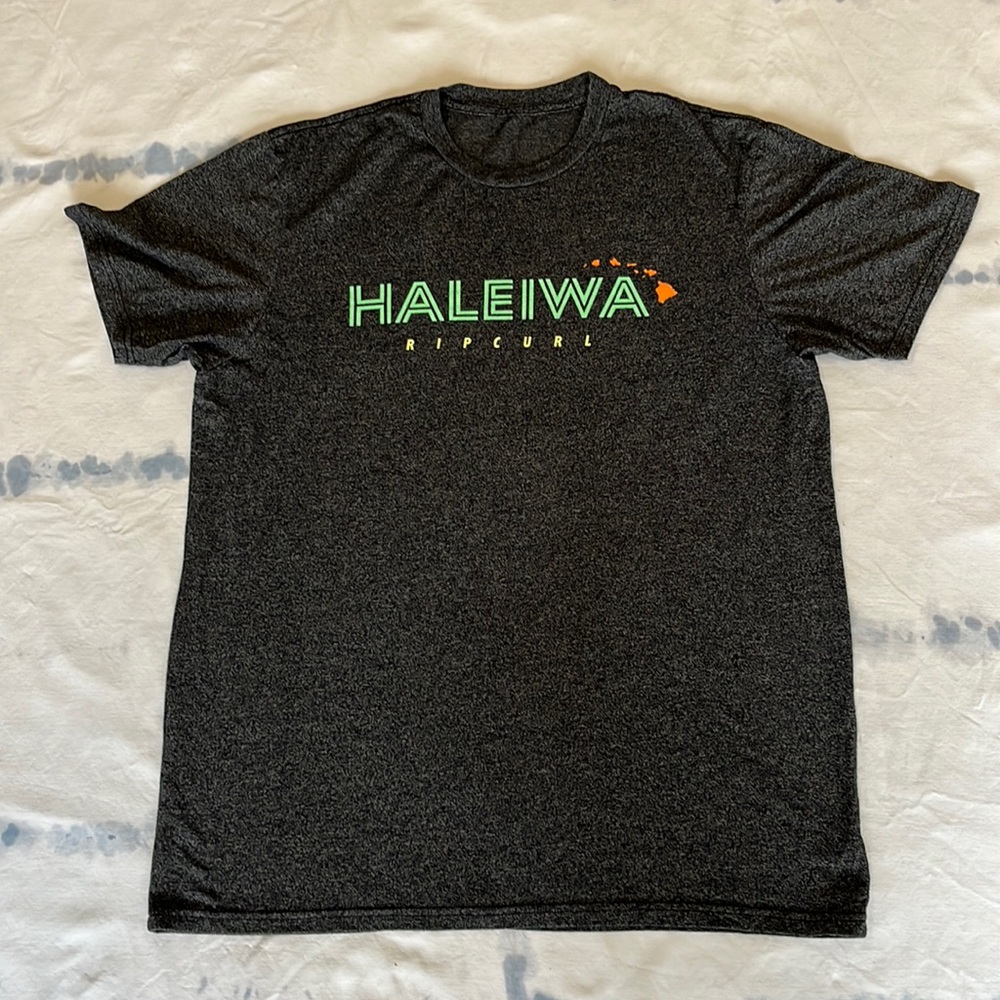 Never worn. Ripcurl Sz L. Dark gray heather. So soft!